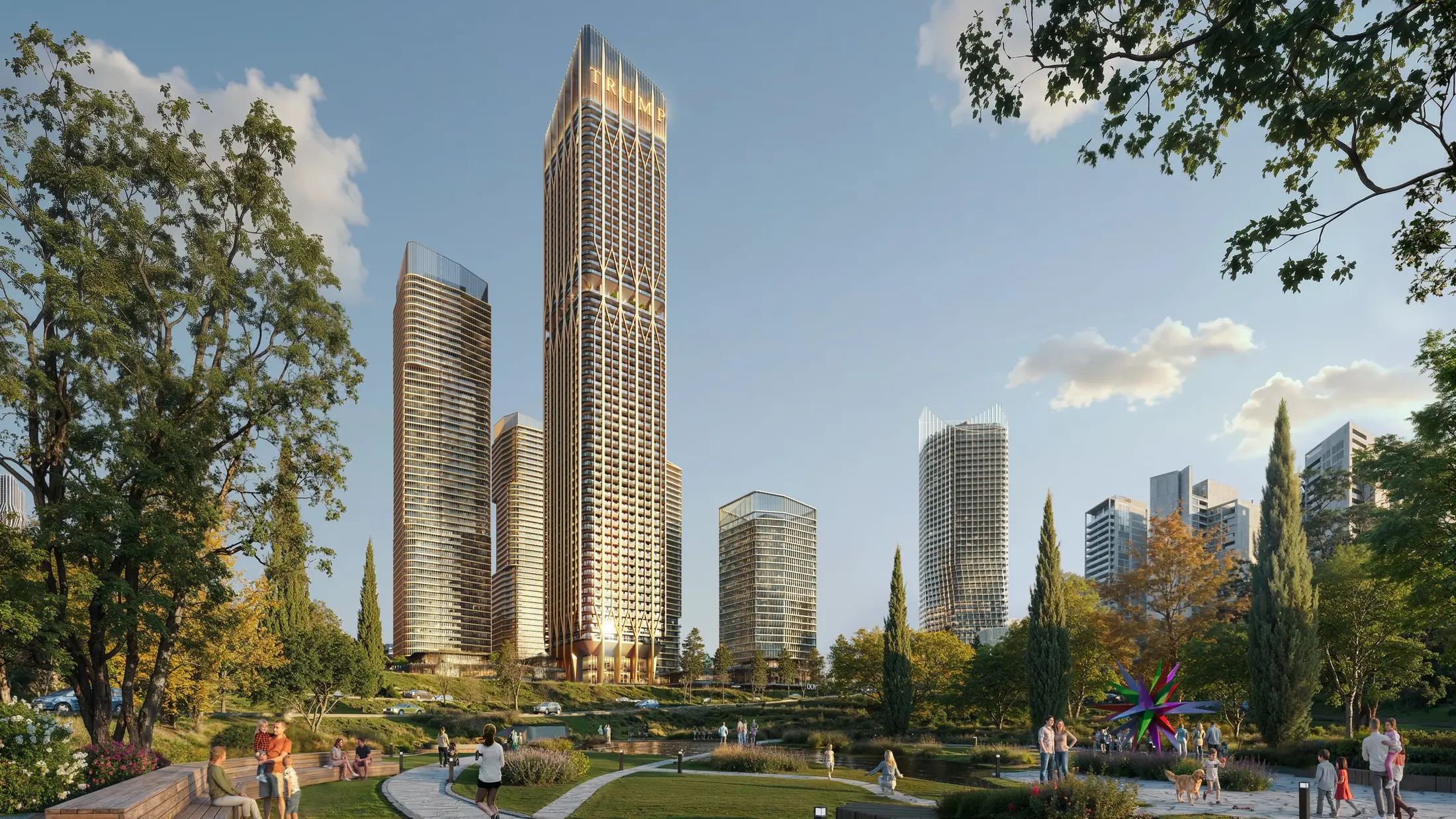 Trump Tower Tbilisi完成予想図